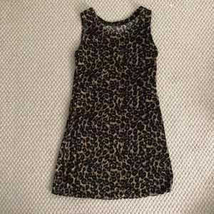 Body con leopard print dress